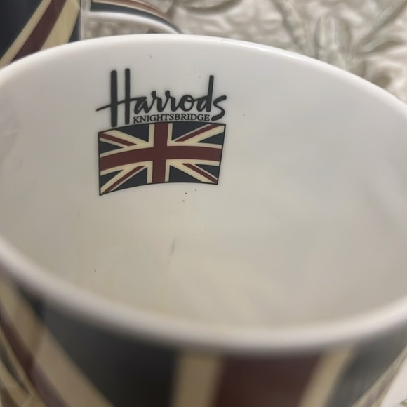 Harrods - fine boner China made in England - set of 4 NWOT - Picture 5 of 6